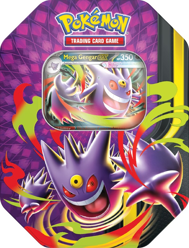 (Pre-Order) Pokemon Mega Moonlit Tin (Random Tin)